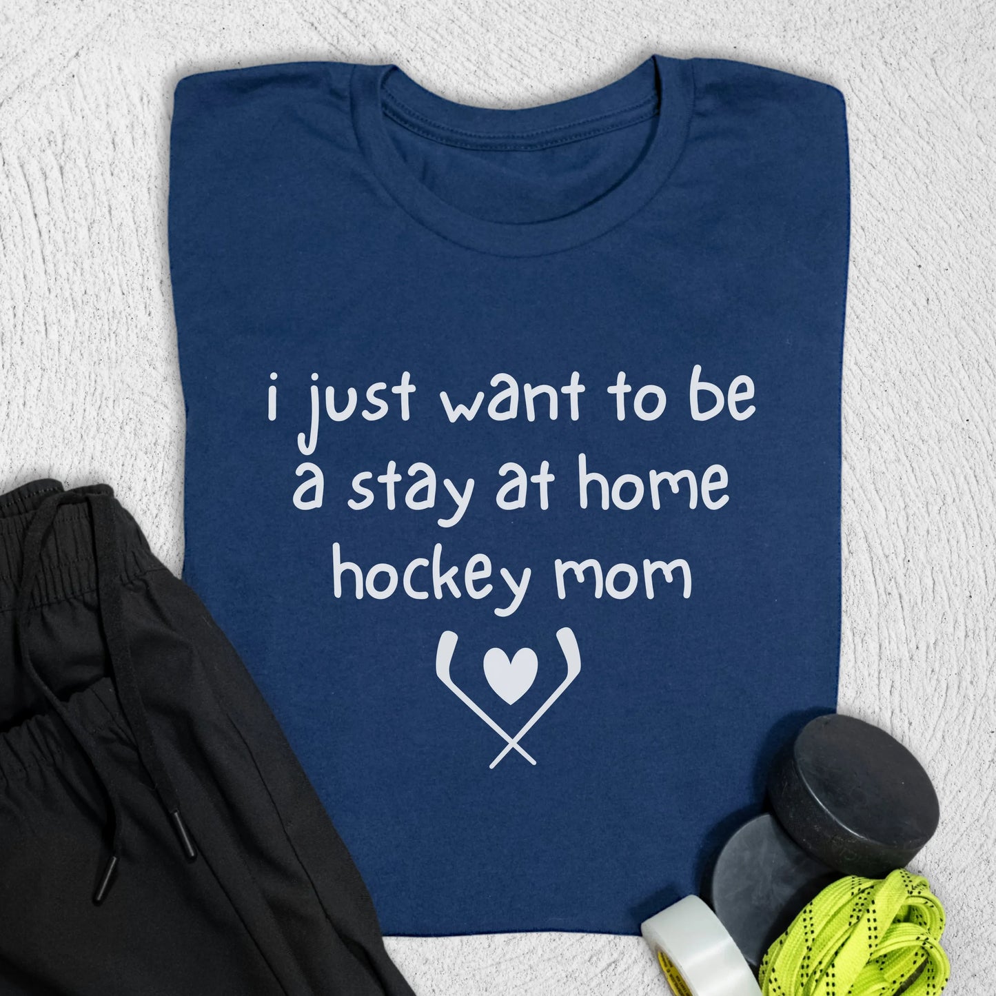 Stay at Home T-Shirt Navy / S T-Shirt