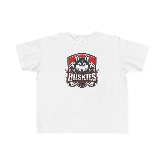 Toddler T-Shirt | Custom Name + Number Option 2T / White Kids clothes
