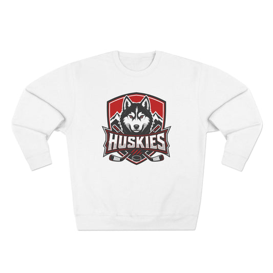 Unisex Sweatshirt | Custom Name + Number Option S / White Sweatshirt