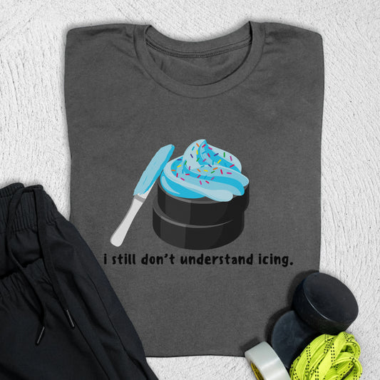 What is Icing T-Shirt S / Asphalt T-Shirt