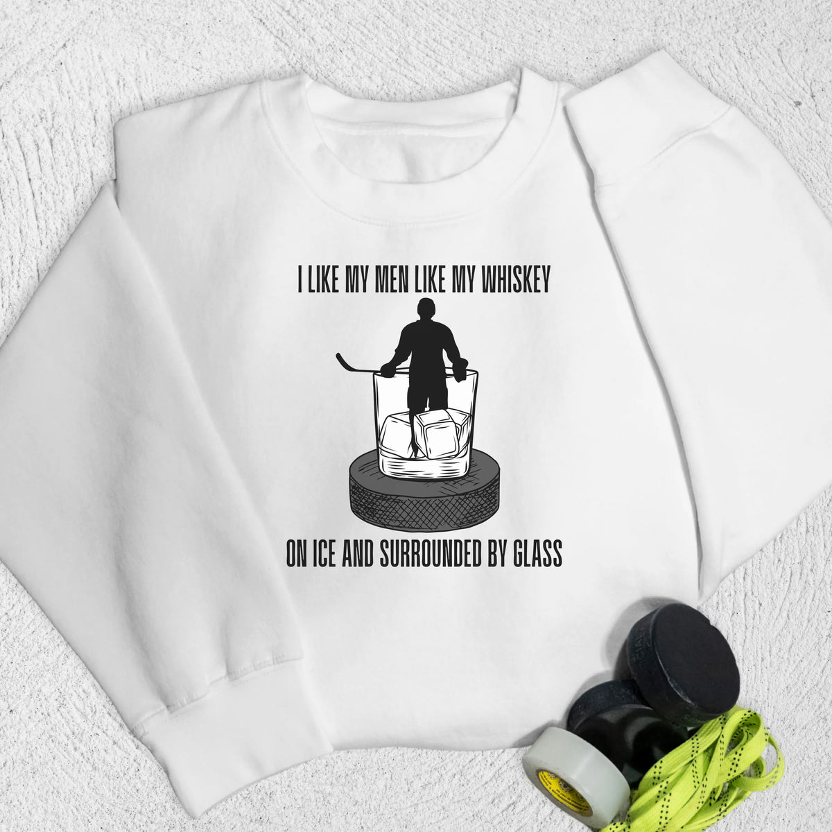 Whiskey Sweatshirt White / M Sweatshirt