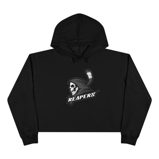 Women's Cropped Hoodie | Custom Name + Number Option Black / XS Hoodie