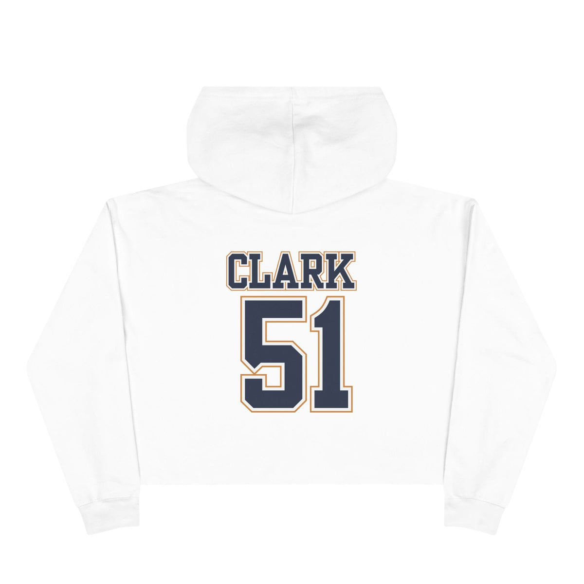 Women's Cropped Hoodie | Custom Name + Number Option Hoodie