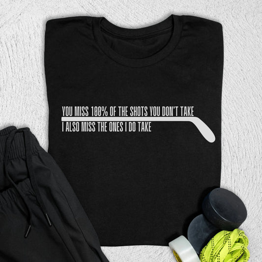 You Miss T-Shirt S / Black T-Shirt