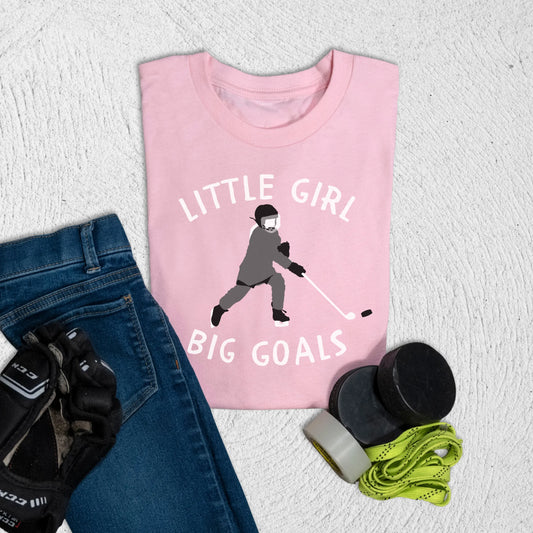 Youth Big Goals T-Shirt S / Pink Kids clothes