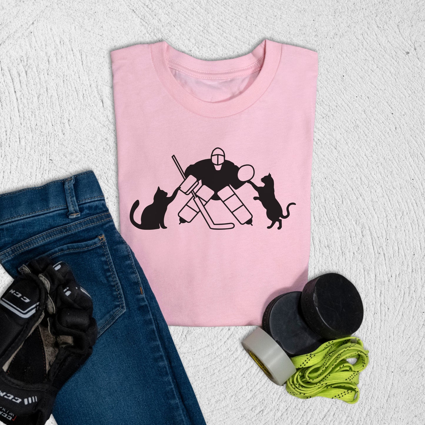Youth Cat Catcher T-Shirt Pink / M T-Shirt