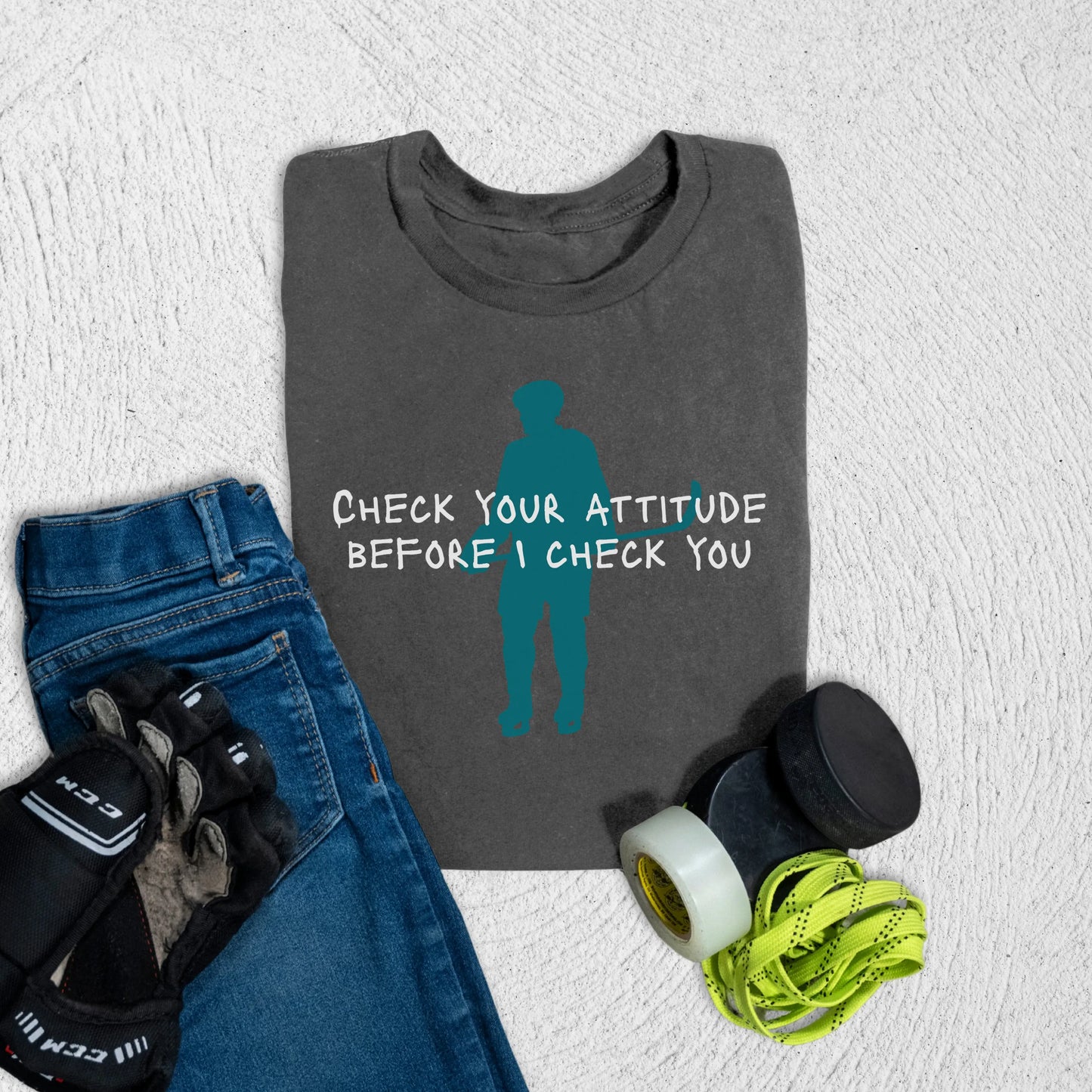 Youth Check Yourself T-Shirt S / Asphalt Kids clothes