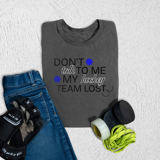 Youth Don't Talk to Me T-Shirt S / Asphalt Kids clothes