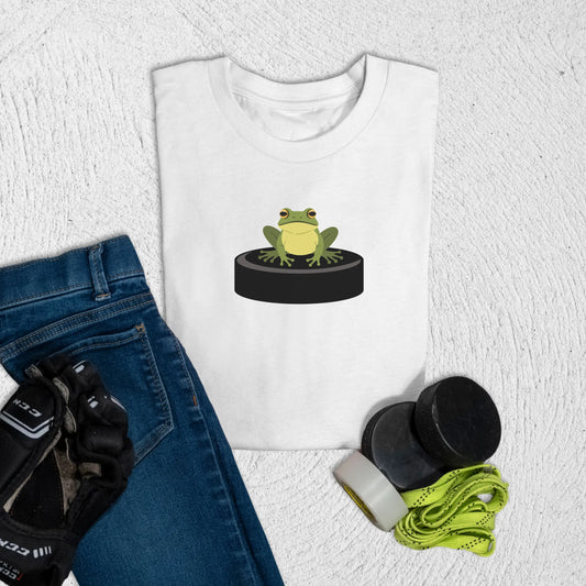 Youth Frog T-Shirt S / White Kids clothes