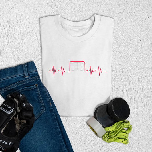 Youth Goal Heartbeat T-Shirt S / White Kids clothes