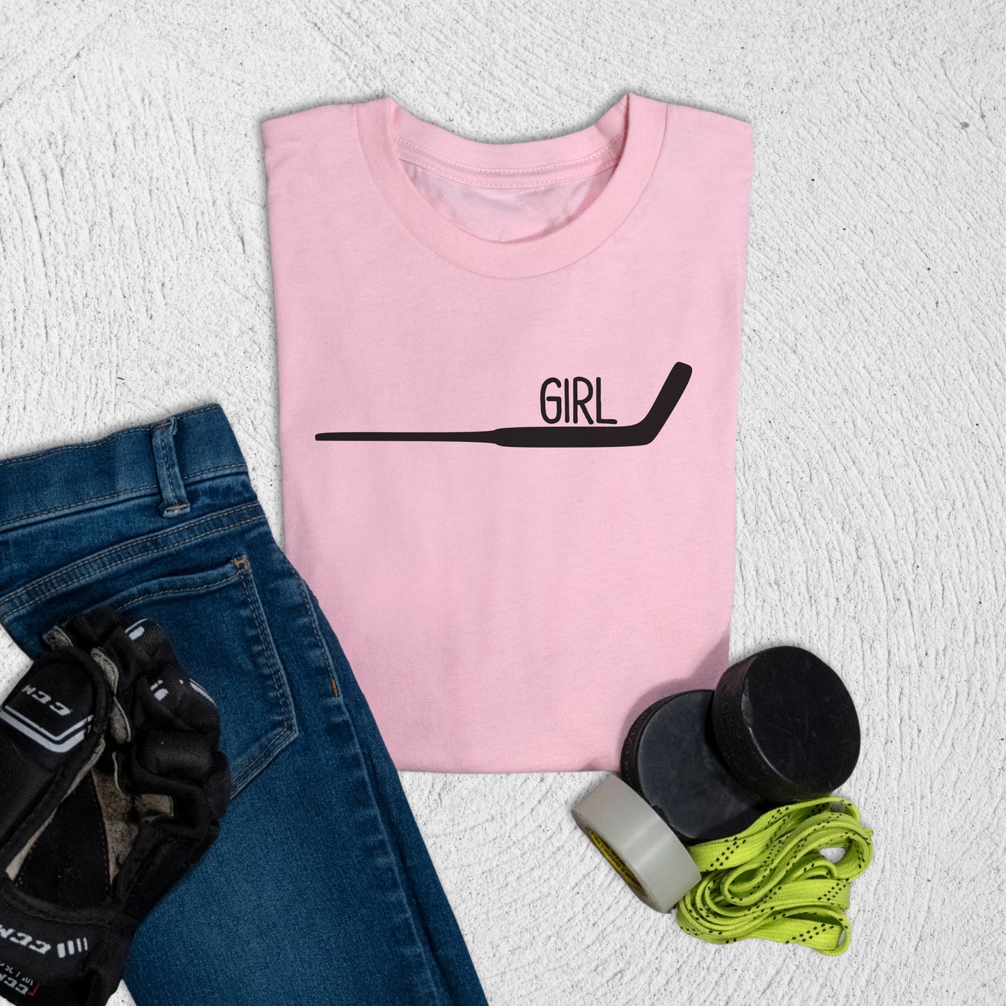 Youth Goalie Girl T-Shirt Pink / M T-Shirt