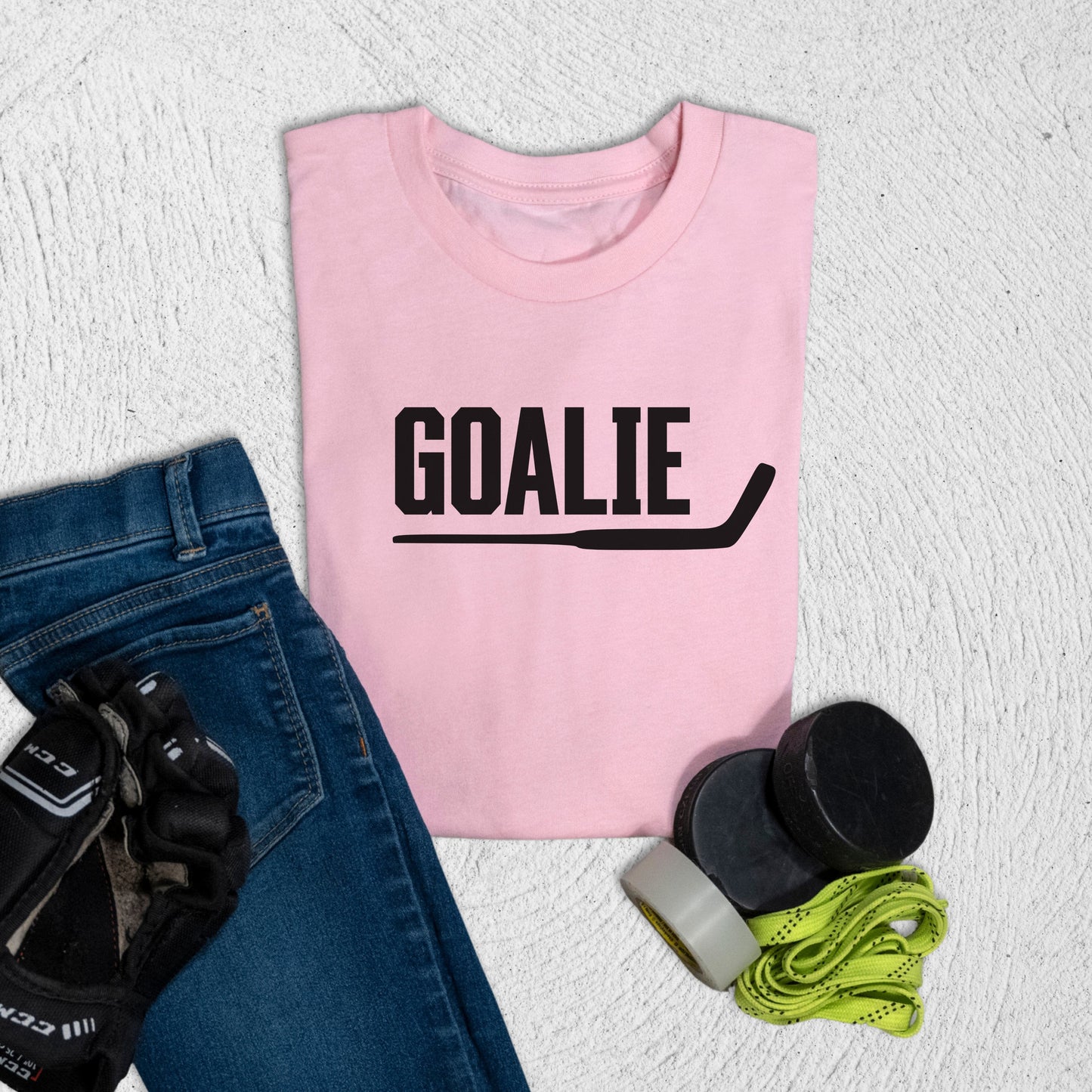 Youth Goalie T-Shirt Pink / M T-Shirt