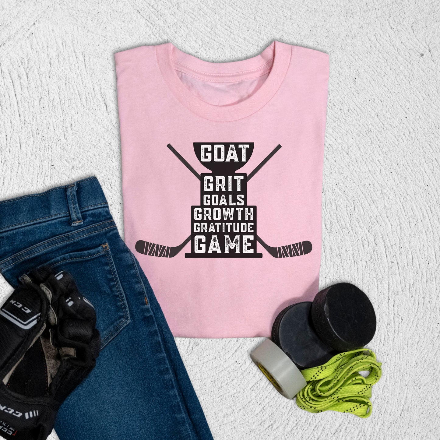 Youth Goat T-Shirt Pink / M T-Shirt