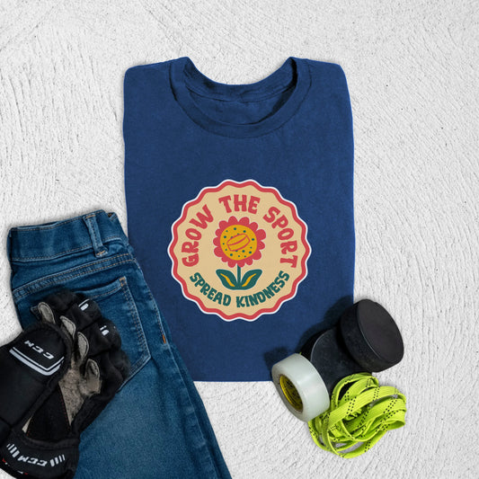 Youth Grow the Sport T-Shirt S / Navy Kids clothes