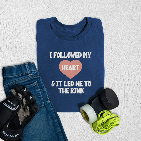 Youth Heart T-Shirt S / Navy Kids clothes