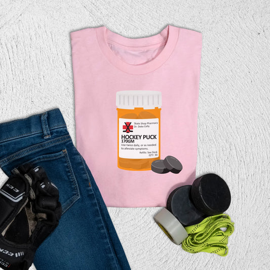 Youth Hockey RX T-Shirt S / Pink Kids clothes