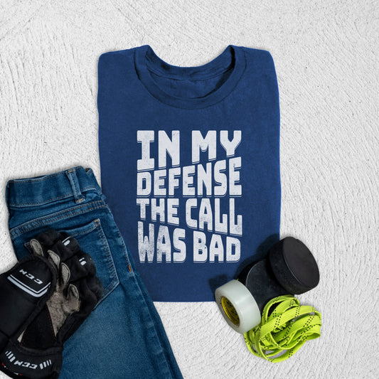 Youth In My Defense T-Shirt Navy / S T-Shirt