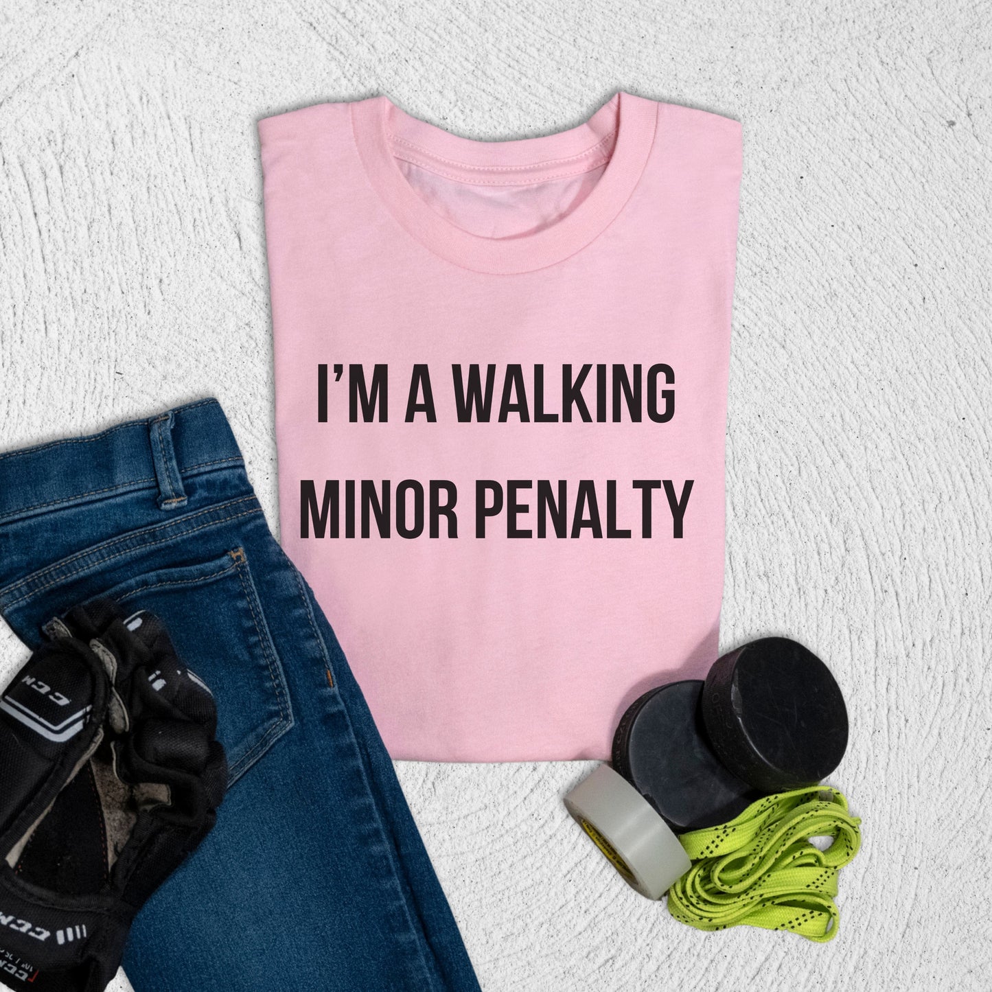 Youth Minor Penalty T-Shirt Pink / M T-Shirt
