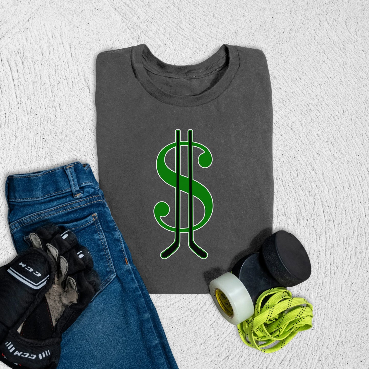 Youth Money Sticks T-Shirt S / Asphalt Kids clothes
