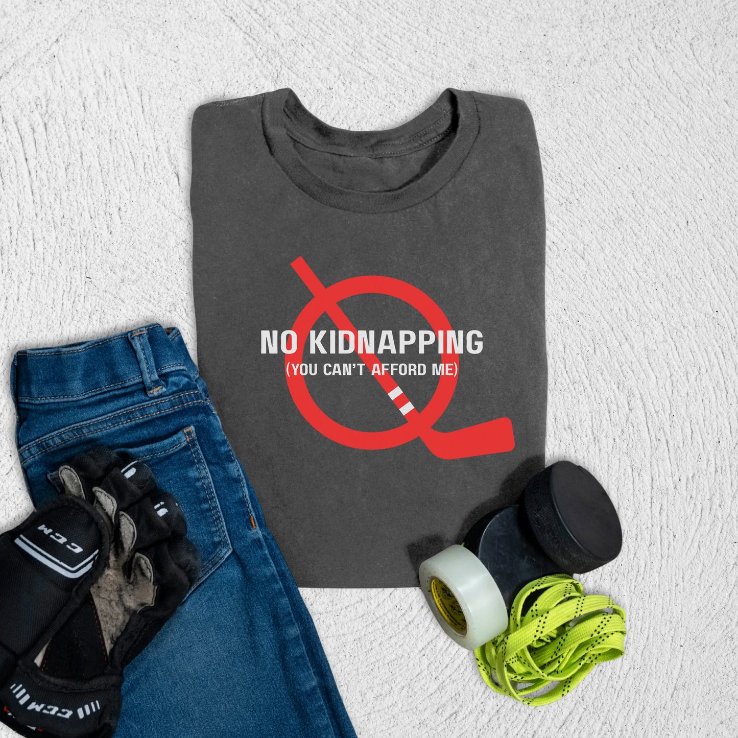 Youth No Kidnapping T-Shirt S / Asphalt Kids clothes