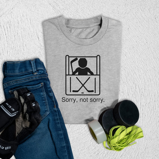 Youth Not Sorry T-Shirt Athletic Heather / S T-Shirt