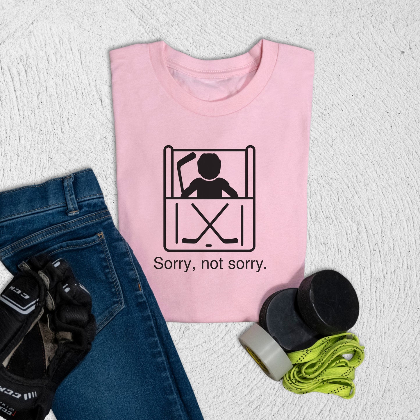 Youth Not Sorry T-Shirt Pink / M T-Shirt
