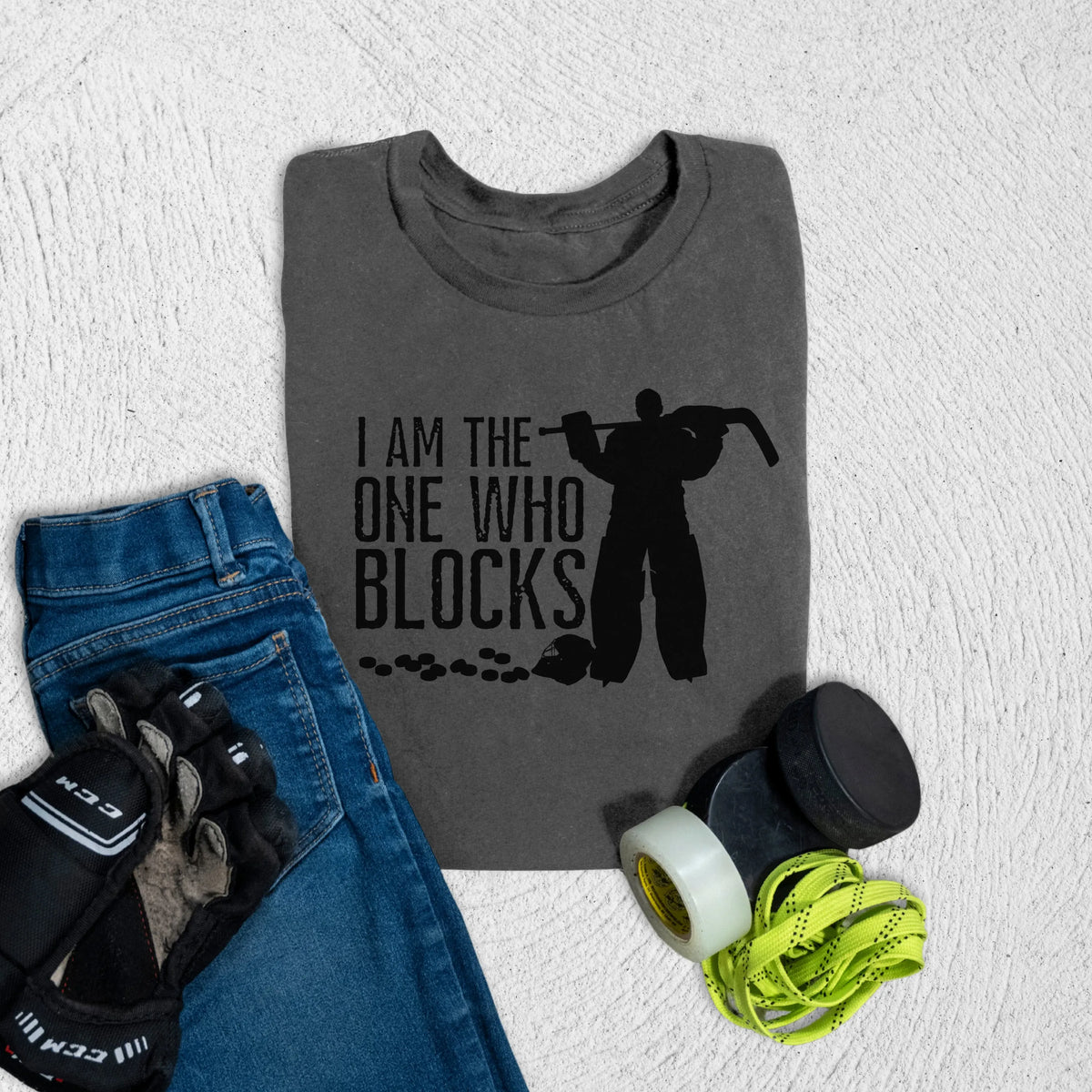 Youth One Who Blocks T-Shirt S / Asphalt Kids clothes