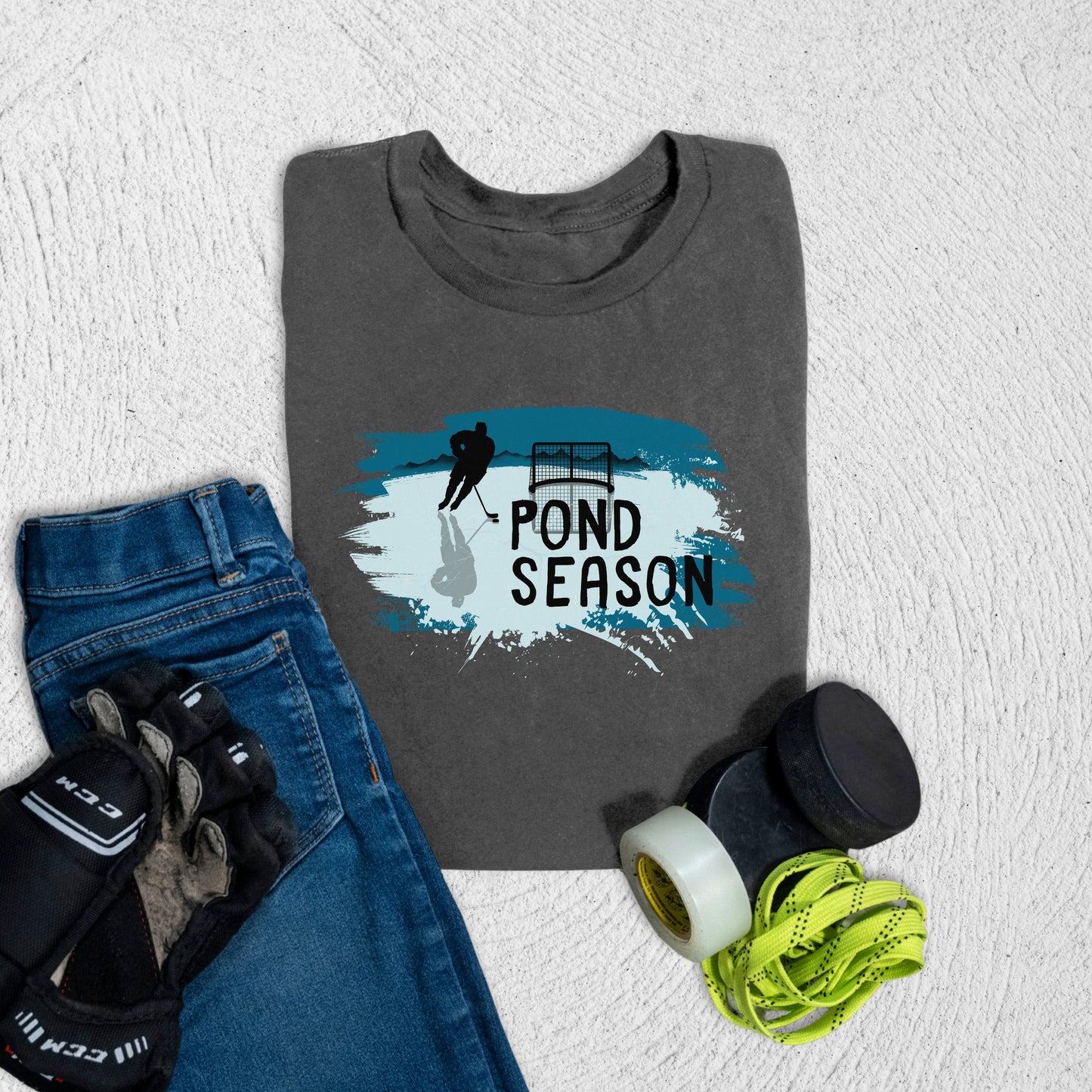 Youth Pond Season T-Shirt Asphalt / S T-Shirt