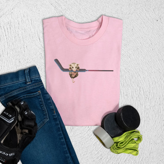Youth Possum T-Shirt S / Pink Kids clothes