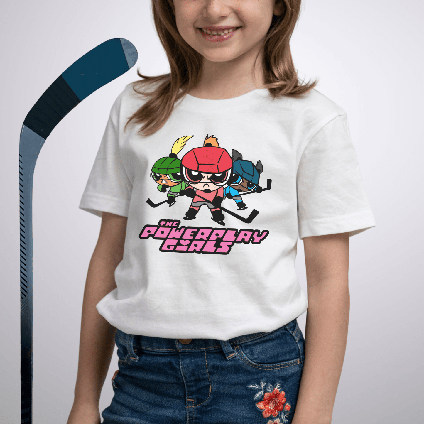 Youth Powerplay Girls T-Shirt White / S Kids clothes