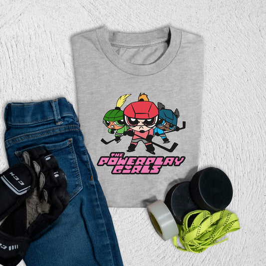 Youth Powerplay T-Shirt Athletic Heather / S T-Shirt