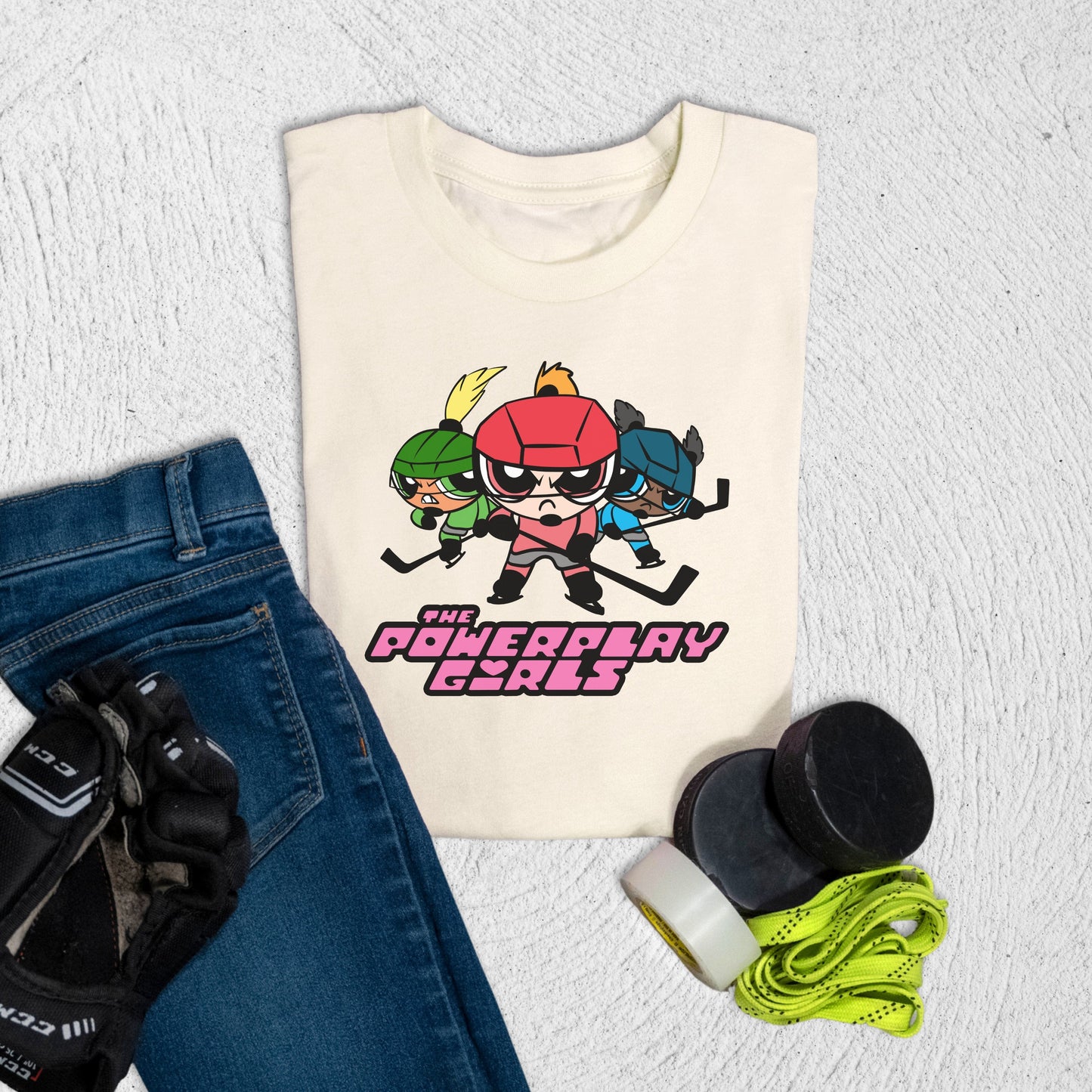 Youth Powerplay T-Shirt Natural / S T-Shirt