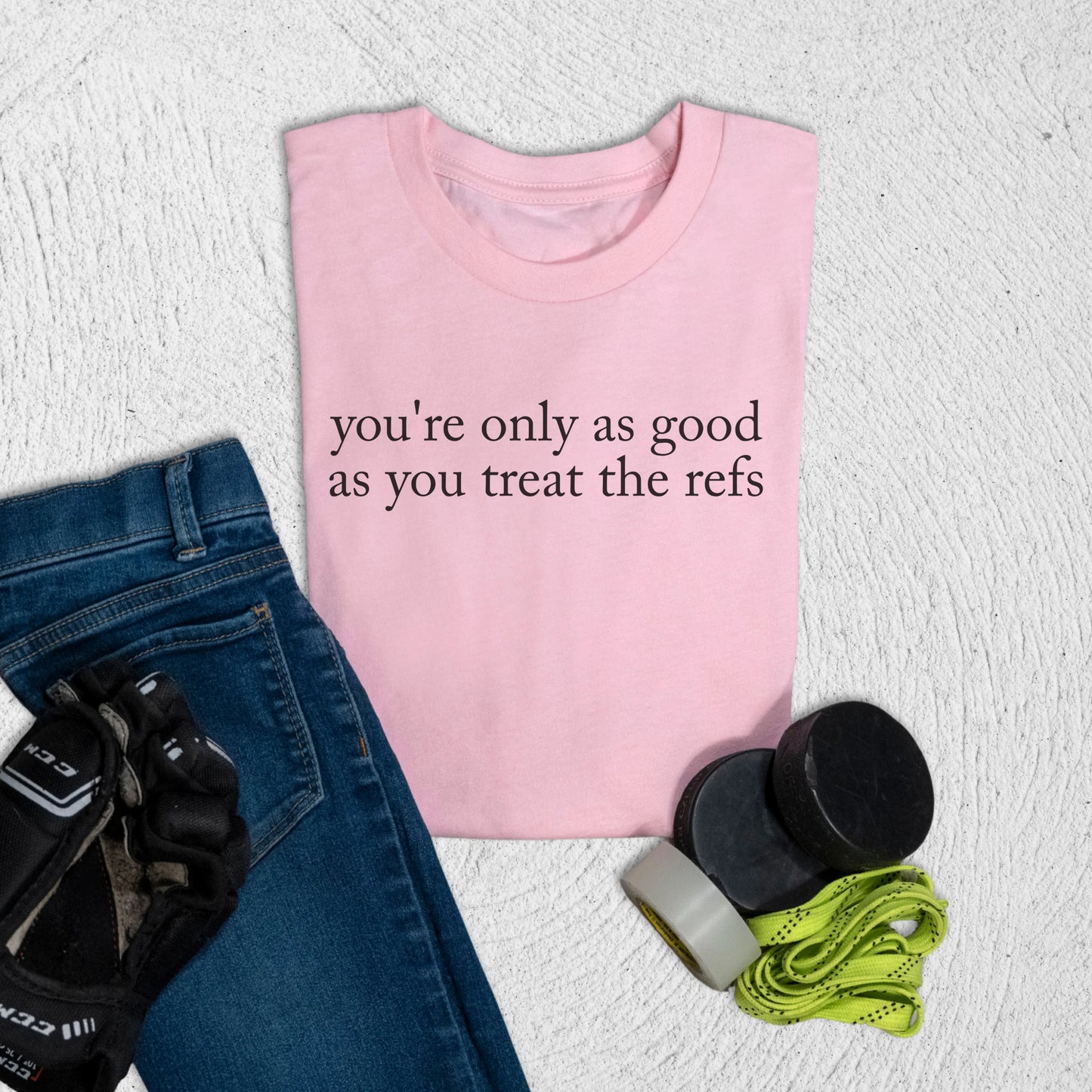 Youth Refs T-Shirt M / Pink Kids clothes