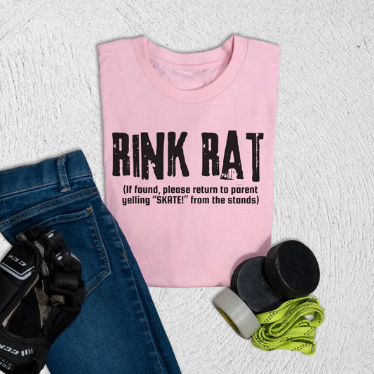 Youth Rink Rat T-Shirt Pink / M T-Shirt