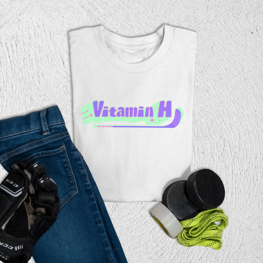 Youth Vitamin H T-Shirt S / White Kids clothes