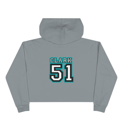 Women's Cropped Hoodie | Custom Name + Number Option