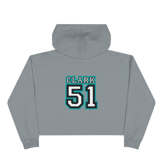 Women's Cropped Hoodie | Custom Name + Number Option