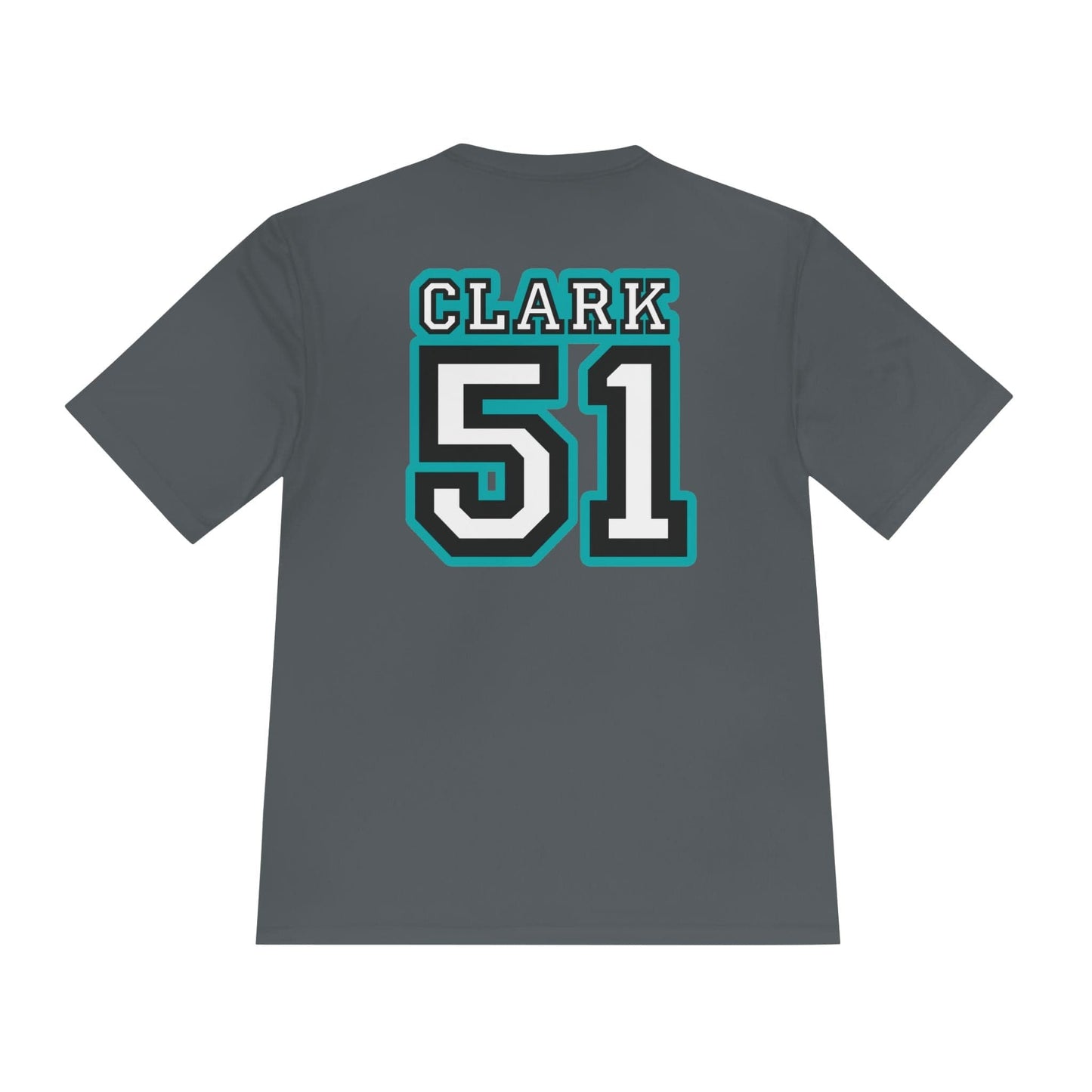 Unisex Moisture Wicking T-Shirt | Custom Name + Number Option