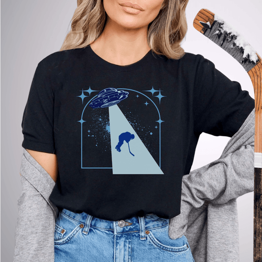 Aliens Are Hockey Fans T-Shirt