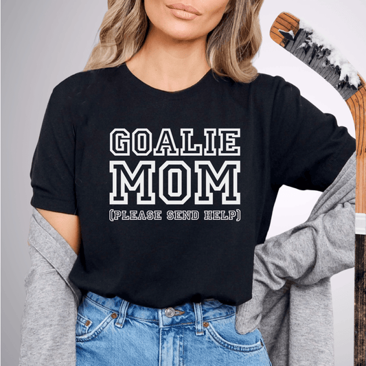 Goalie Mom (help) T-Shirt
