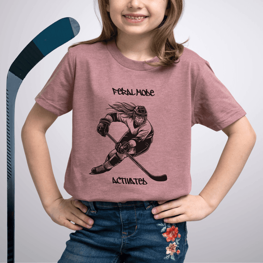 Youth Feral Mode Activated T-Shirt