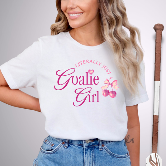 Just a Goalie Girl T-Shirt