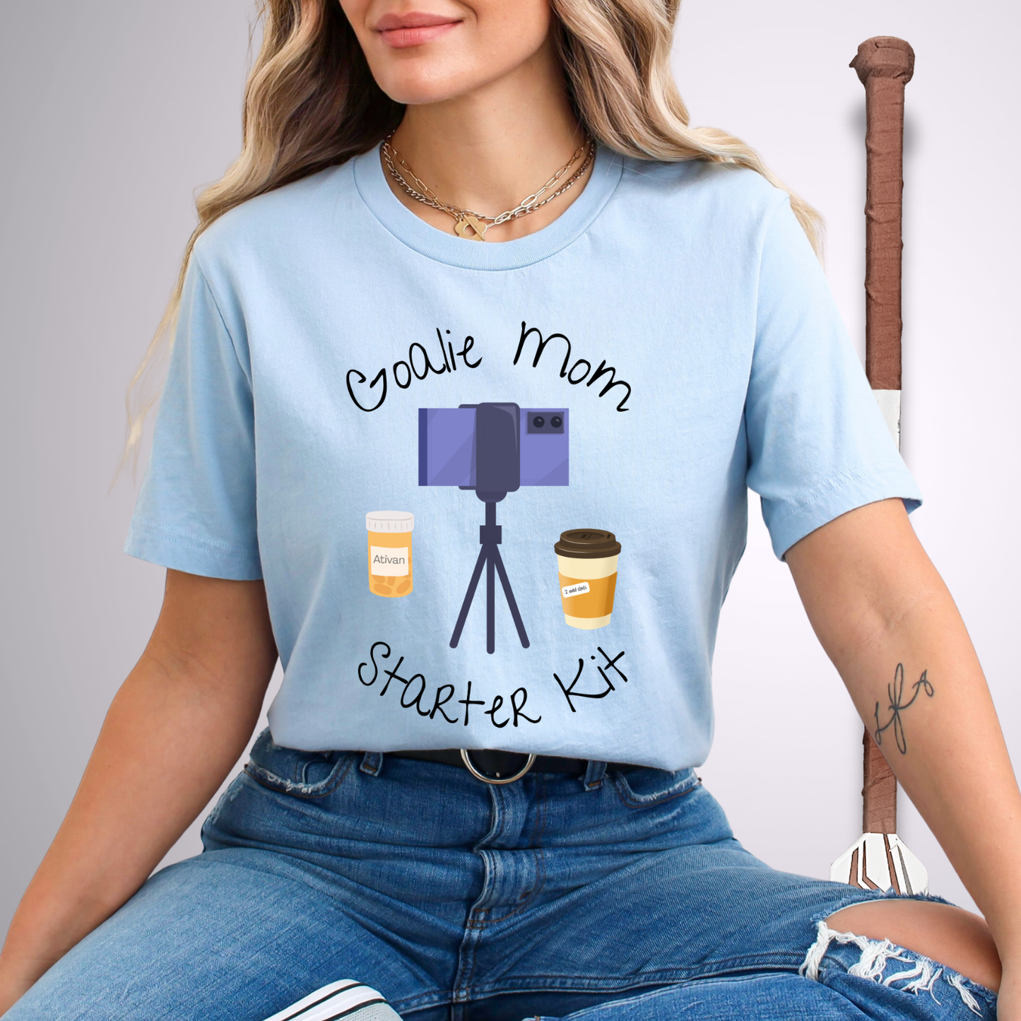 Goalie Mom Starter Kit T-Shirt