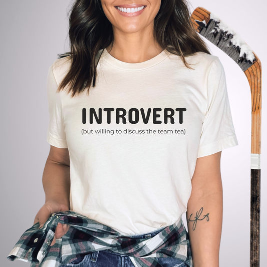 Introvert (Except Tea) T-Shirt