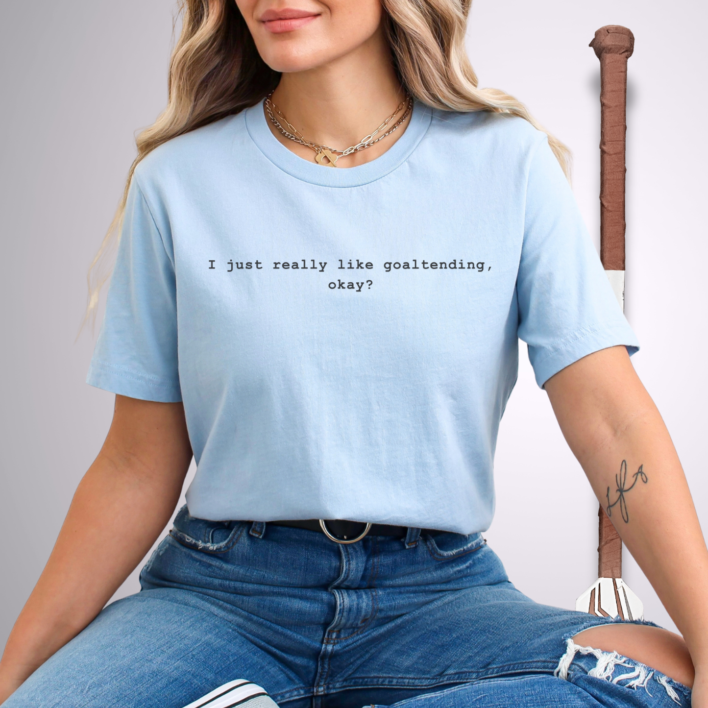 I Like Goaltending T-Shirt