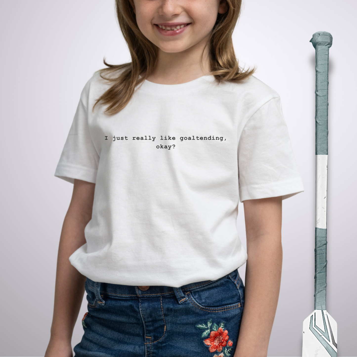 Youth I Like Goaltending T-Shirt