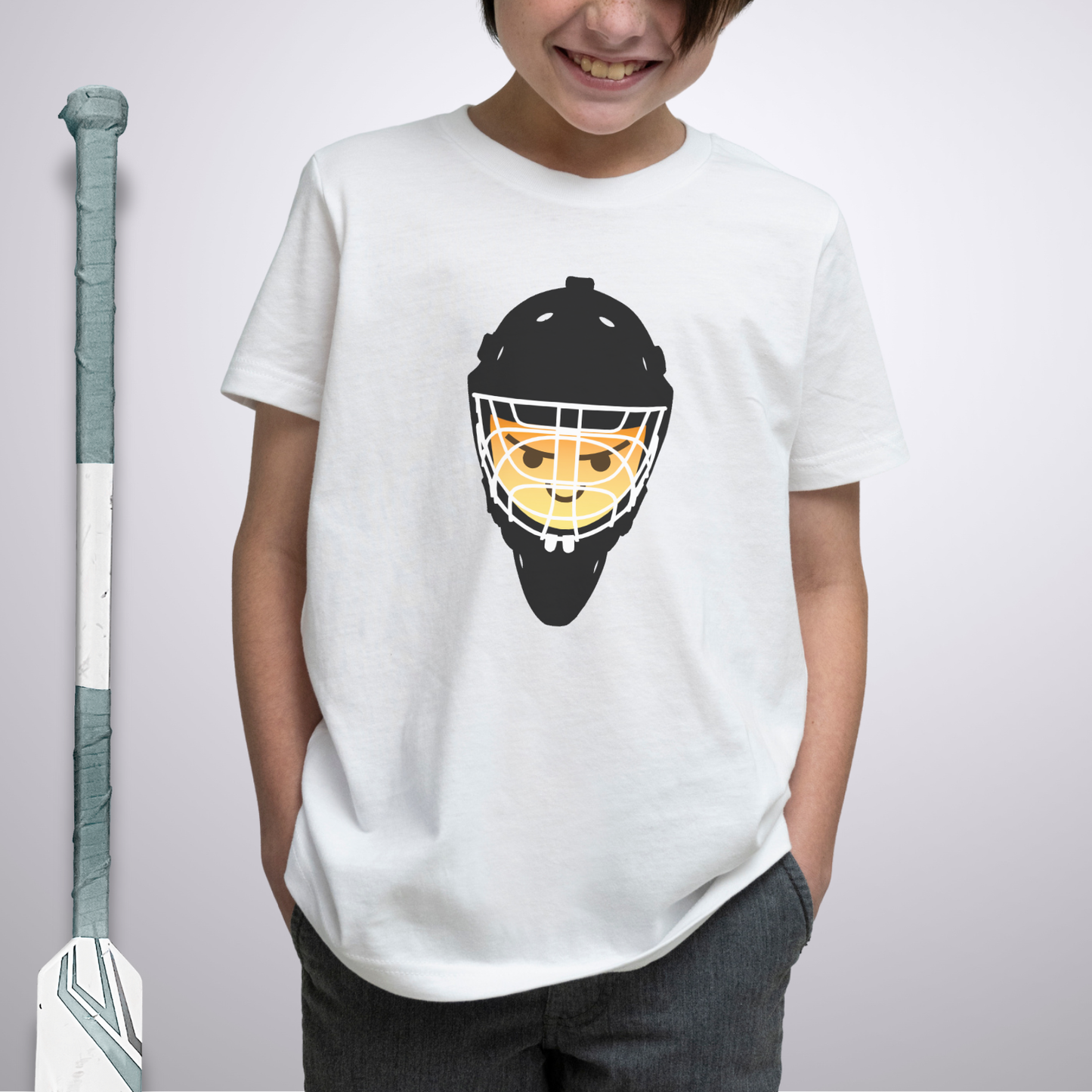 Youth Goalie Emoji T-Shirt