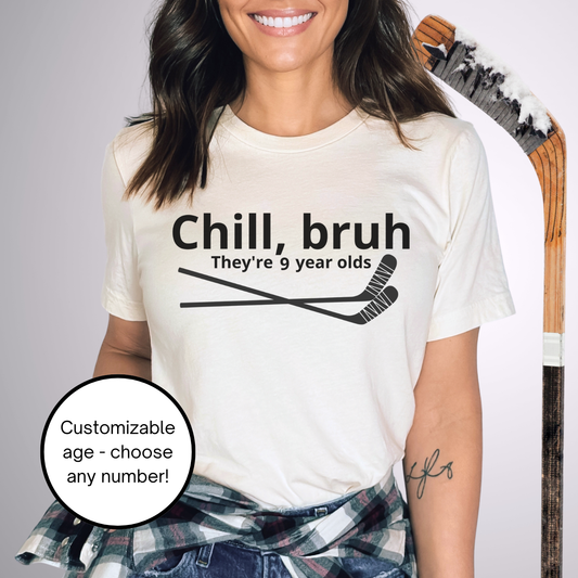 Chill Bruh T-Shirt | Customizable Age