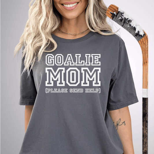 Goalie Mom (help) T-Shirt