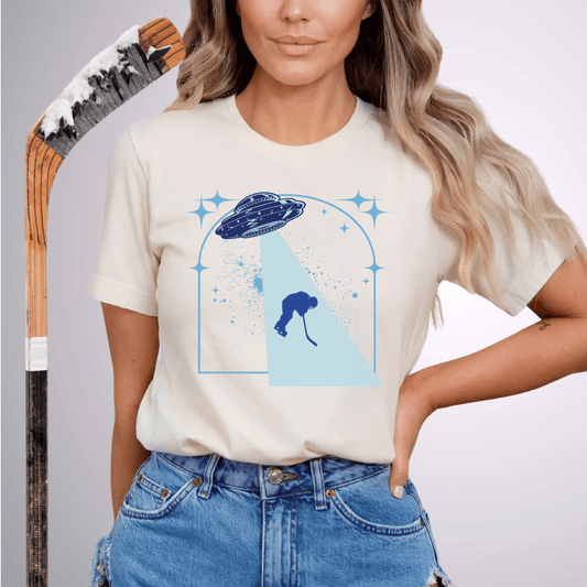 Aliens Are Hockey Fans T-Shirt